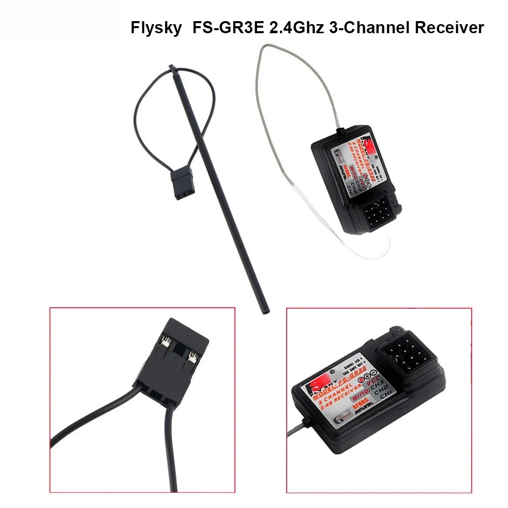 Flysky FS-GR3E 2.4Ghz 3-Channe - огляд і ціна Drone Racing Receiver