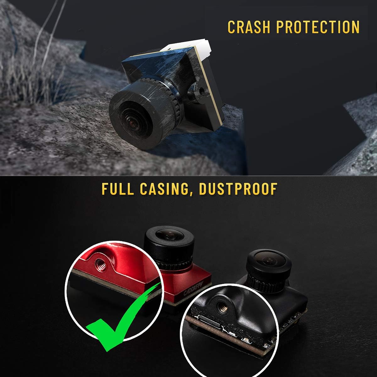 CADDX Micro FPV Camera Ratel 2 - огляд і ціна Drone Racing Camera
